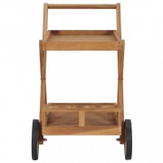 Čajový vozík teakové drevo Dekorhome