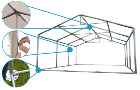 Záhradný párty stan 5x6m PREMIUM