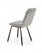 Jedálenská stolička K422 sivá / čierna