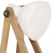 Stojacia lampa 3 ks kov / drevo Dekorhome