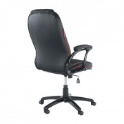 Kancelárske kreslo PORSHE NEW čierna / červená