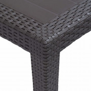 Záhradný bistro set 3 ks plast Dekorhome