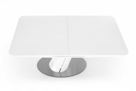 Rozkladací jedálenský stôl ODENSE biela