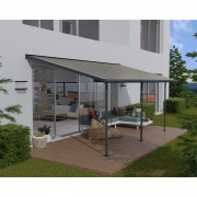 Palram Capri 3000 antracit 3 x 3 hliníková (montovaná) pergola