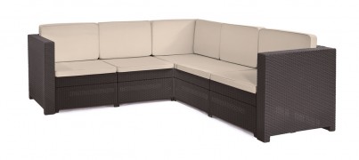 Sedacia súprava PROVENCE plast / látka