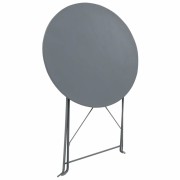 Záhradného bistro set 3 ks oceľ Dekorhome