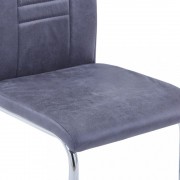 Konzolové stoličky 6 ks umelá koža Dekorhome