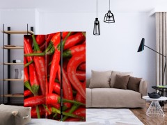 Paraván Chili pepper - background Dekorhome