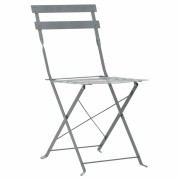 Záhradného bistro set 3 ks oceľ Dekorhome