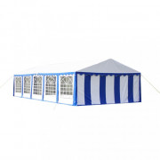 Záhradný altánok PVC 5 x 10 m Dekorhome