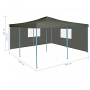 Skladací altánok s 2 bočnicami 5 x 5 m Dekorhome