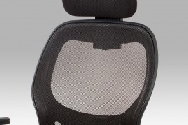 Kancelárska stolička KA-V301 BK čierna