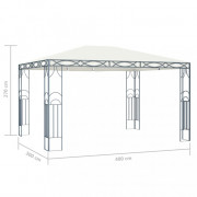 Záhradný altánok 4 x 3 m Dekorhome