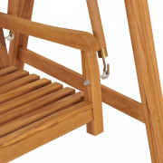 Záhradná hojdačka 170 / 120 cm teak Dekorhome