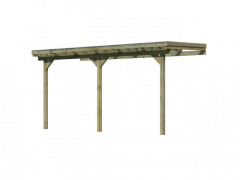 Drevená pergola ECO B 433 cm Dekorhome