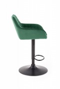 Barová stolička H103 zamat / kov
