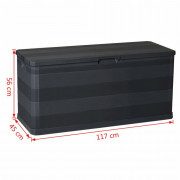 Záhradný úložný box 280 l