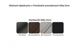 Sedacia súprava rozkladacia FABIA horčicová
