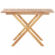 Záhradný jedálenský set 3 ks polyratan / akácia Dekorhome