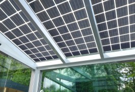 Hliníková pergola SOLAR ENERGO s FVE - ostrovná