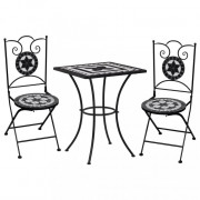 Mozaikový bistro set 3 ks Dekorhome