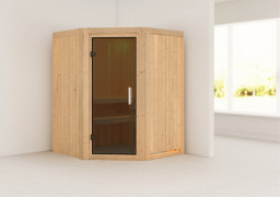 Interiérová fínska sauna 151 x 151 cm Dekorhome