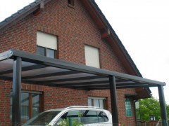 Hliníková pergola 600 cm antracit / polykarbonát Dekorhome