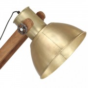 Stojacia lampa mangovníkové drevo/kov Dekorhome