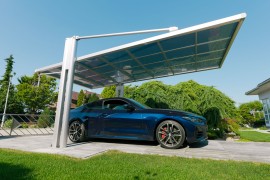 SANKYO RSC - prémiový hliníkový prístrešok na auto