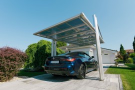 SANKYO RSC - prémiový hliníkový prístrešok na auto