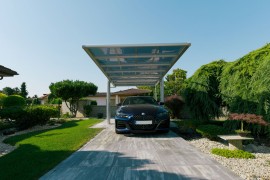 SANKYO RSC - prémiový hliníkový prístrešok na auto