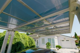 SANKYO RSC - prémiový hliníkový prístrešok na auto