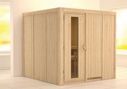 Interiérová fínska sauna 196 x 196 cm Dekorhome