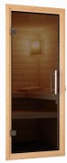 Interiérová fínska sauna 196 x 196 cm Dekorhome