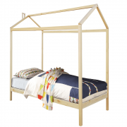 Detská montessori posteľ ATIMAD borovica