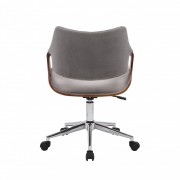 Kancelárska stolička COLT orech / sivá / chróm