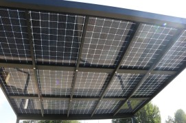 Hliníkový prístrešok SOLAR ENERGO2 s FVE - napojené