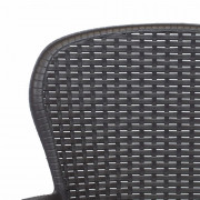 Záhradný bistro set 3 ks plast Dekorhome