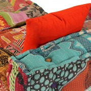 Modulová sedacia súprava 14 ks patchwork Dekorhome