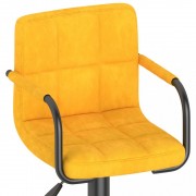 Barová stolička 2 ks zamat / kov Dekorhome