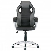 Herná stolička KA-Z507 GREY tmavo sivá / čierna