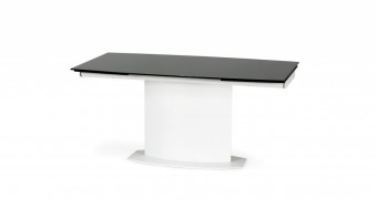 Jedálenský rozkladací stôl ANDERSON čierna / biela