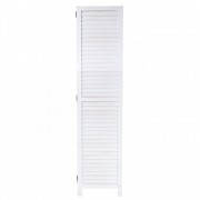 Dizajnový paravan 5-dielny WH2637 biela