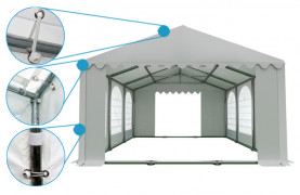 Záhradný párty stan 5x6 PROFI