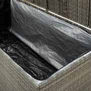 Záhradný úložný box 180 x 90 x 75 cm polyratan