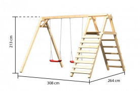 Detská sada hojdačiek Dekorhome