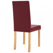 Jedálenská stolička 6 ks umelá koža Dekorhome