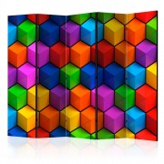 Paraván Colorful Geometric Boxes Dekorhome