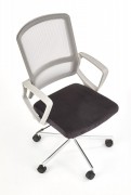 Kancelárska stolička FLICKER svetlosivá / čierna