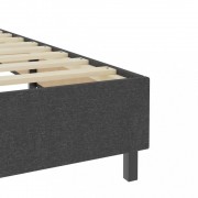 Boxspringová posteľ 140x200 cm sivá Dekorhome